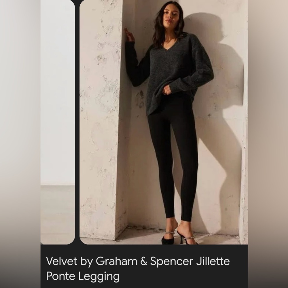 Velvet Black Leggings